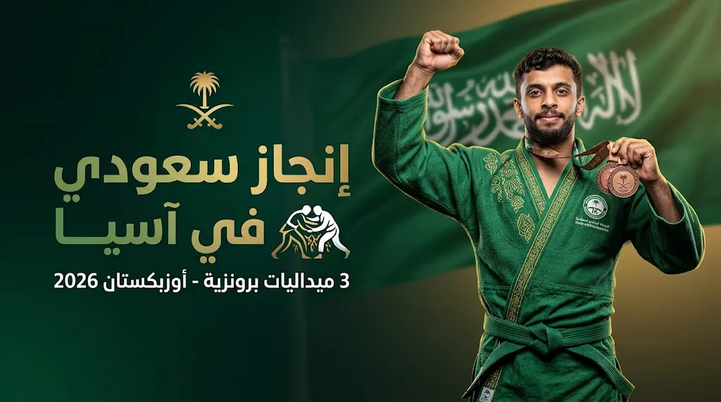 المنتخب السعودي للكوراش يحصد 3 برونزيات ويحقق المركز الثالث في ختام بطولة آسيا بأوزبكستان