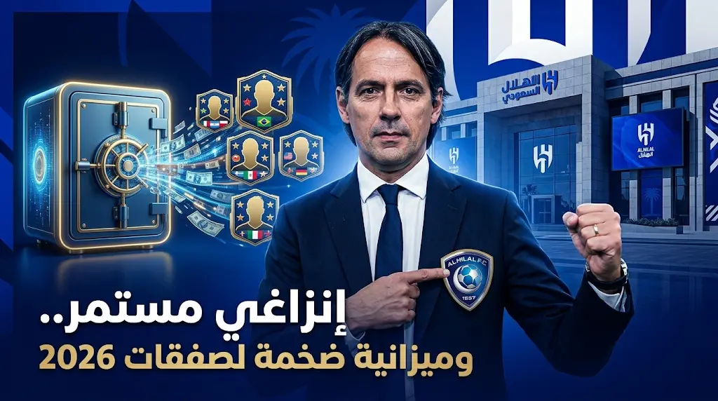 تحرك إداري ذكي في معقل الزعيم يوفر ميزانية ضخمة لجلب نجوم العالم بعد تثبيت إنزاغي مدرباً للهلال