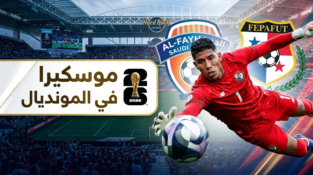رسمياً.. حارس الفيحاء أورلاندو موسكيرا يقود قائمة بنما النهائية في كأس العالم 2026