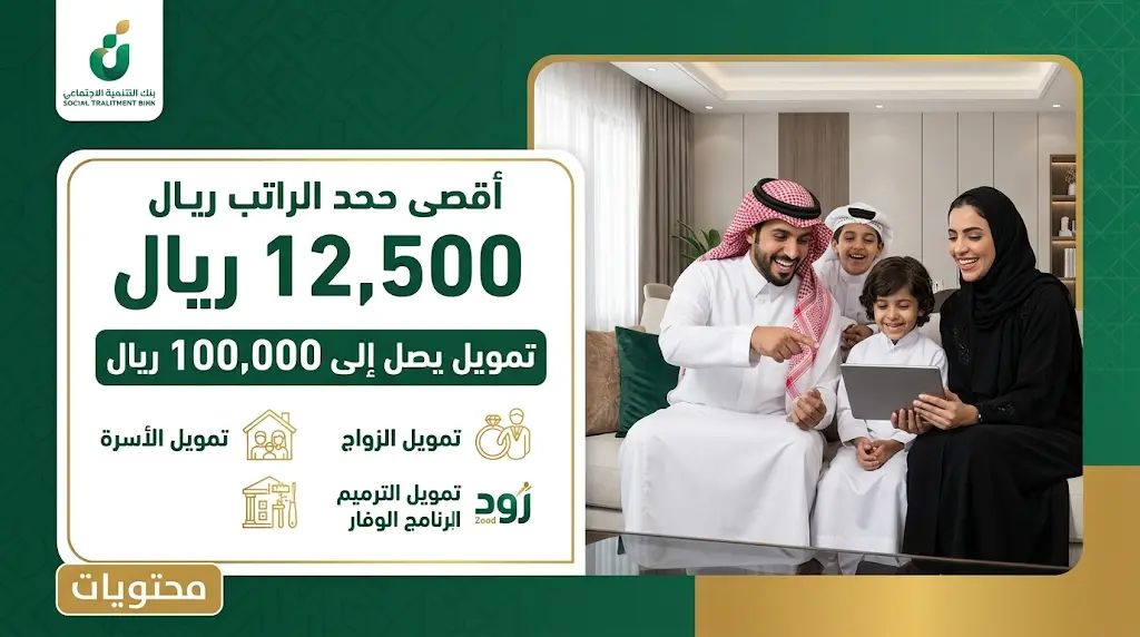 شروط القروض الاجتماعية 2026 ومزايا تمويل الأسرة والزواج بعد رفع سقف الراتب والتمويل