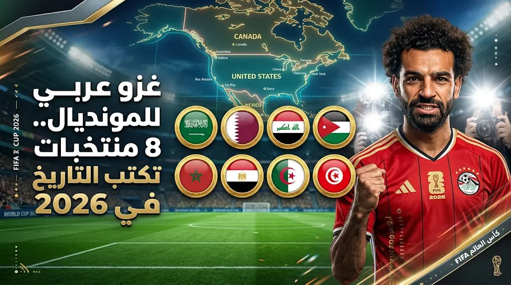 صدام بين الجزائر والأردن ومواجهة نارية للسعودية ضد إسبانيا في مجموعات مونديال 2026