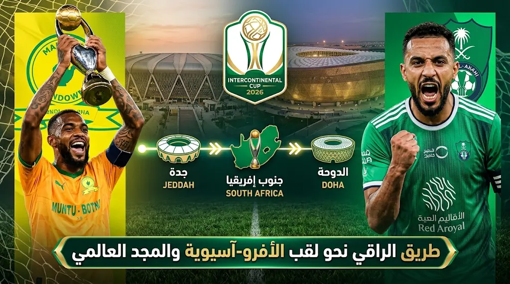 صن داونز يضرب موعداً محتملاً مع الأهلي في كأس القارات للأندية 2026 بعد تتويجه بلقب دوري أبطال إفريقيا