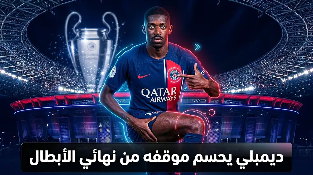 عثمان ديمبلي يحسم الجدل حول مشاركته في نهائي دوري أبطال أوروبا 2026 ضد آرسنال